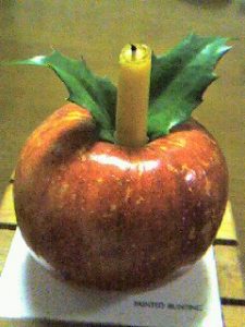 りんごろうそく：アドヴェントガーデン